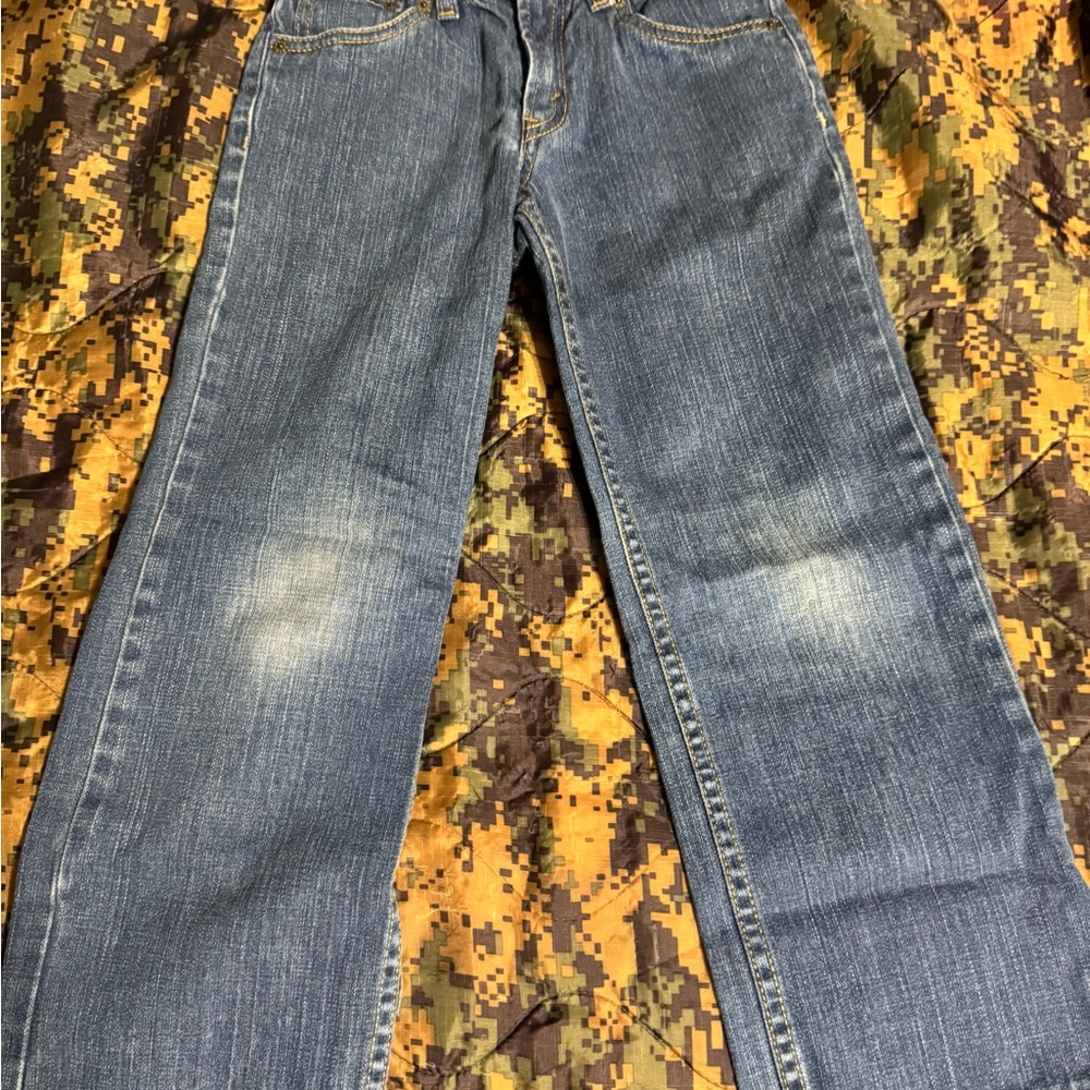 Levi's Boys Bootcut Jeans in Blue size 7X